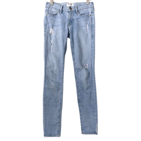 FRAME Jeans Le Skinny de Jeanne Size 25" - Picture 2 of 5